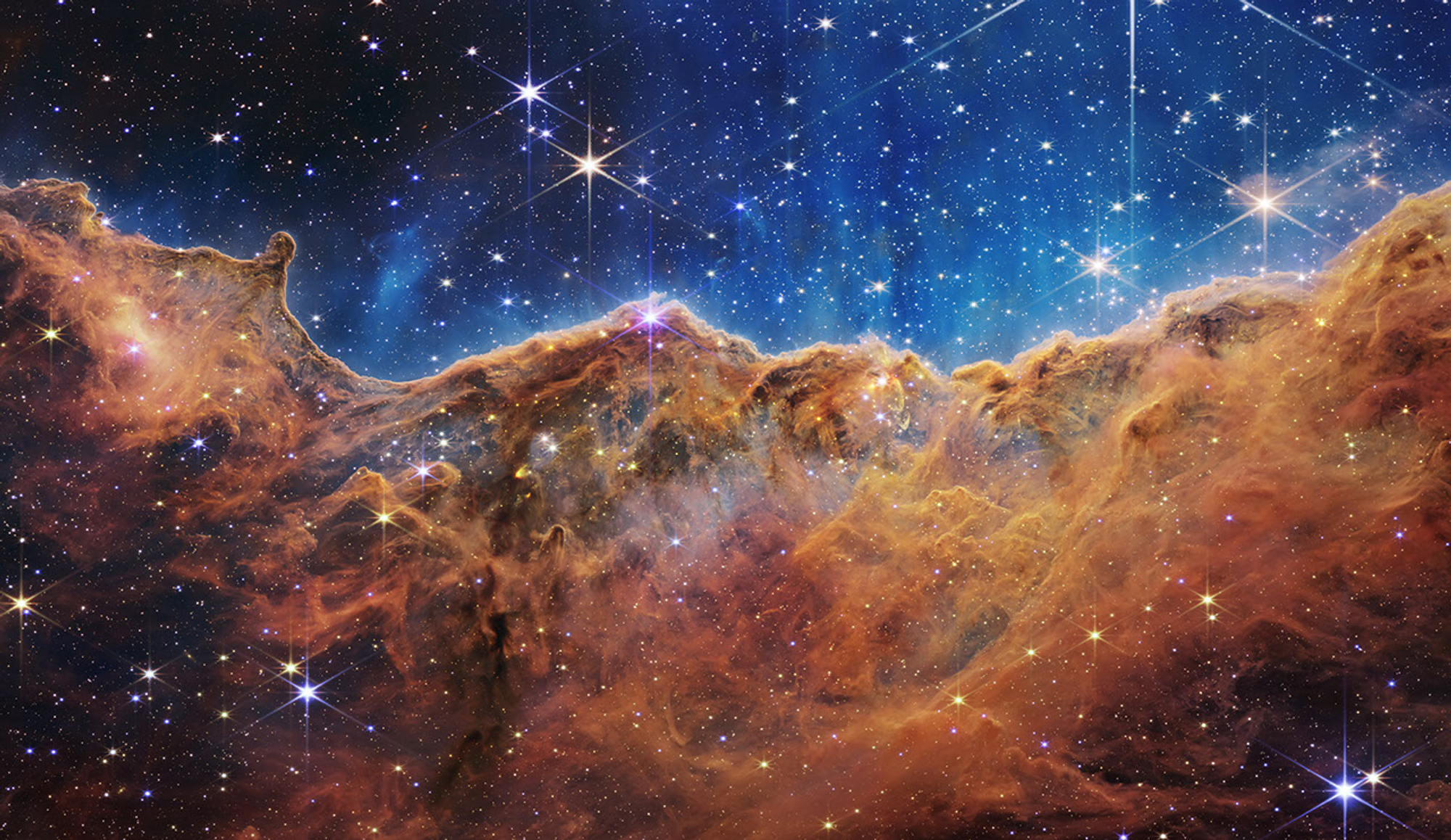 artists impression of the Cosmic Web