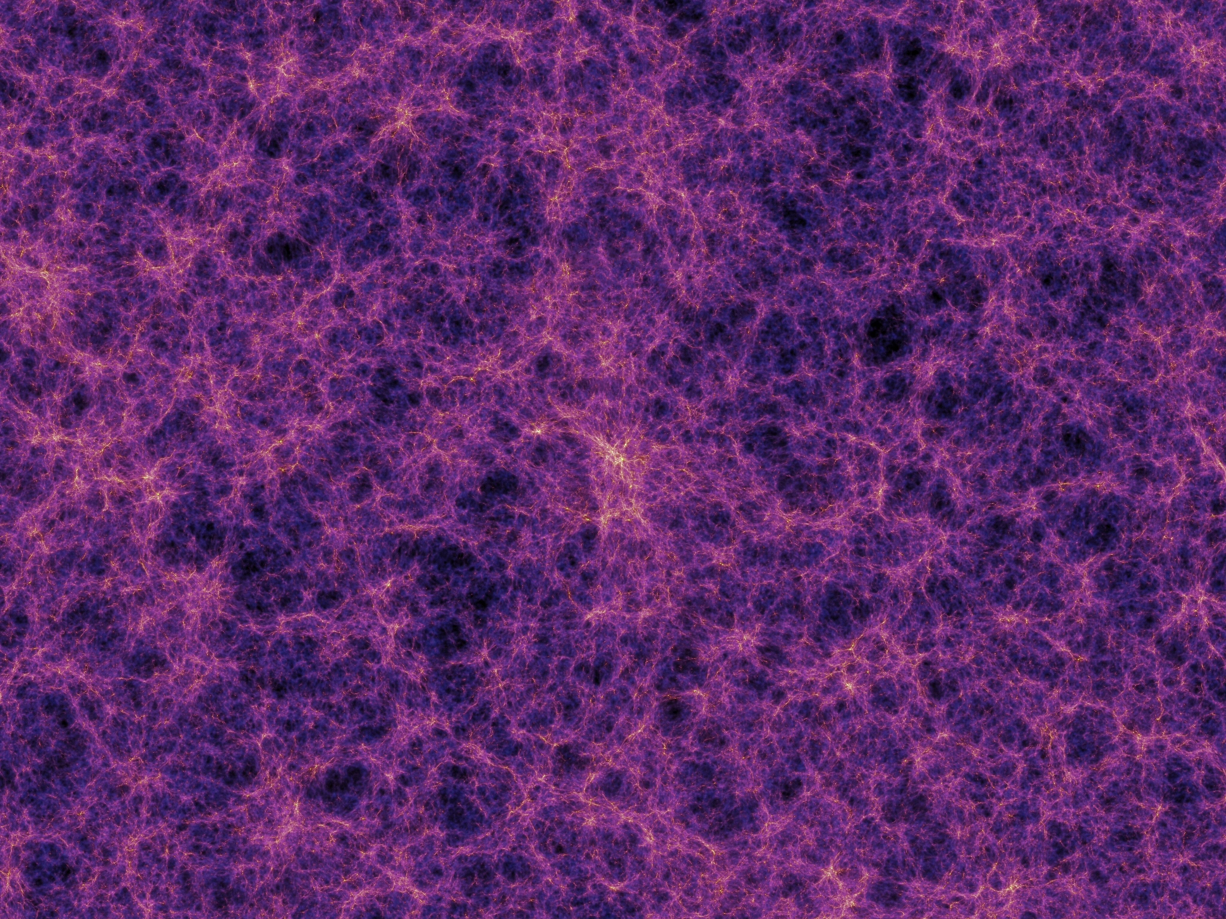 artists impression of the Cosmic Web
